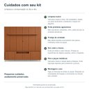 Ver imagem 4 de Kit Prime com Rack New Bend Frisado Principal Incolar Cedro Metal Dourado