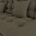 Ver imagem 7 de Sofa Cama 2 Lugares 185 Cm Duda Veludo Light B256 Marrom Claro Milani Store