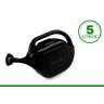 Regador Preto 5 Litros para Jardinagem com Bico Removível - 1