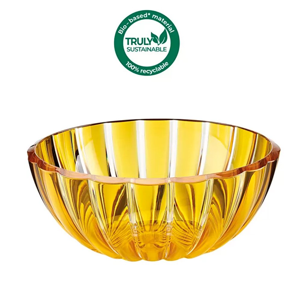 Tigela Bowl L em Bio Plástico Não Fóssil 25cm - Dolcevita - Amber - Guzzini