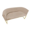 Ver imagem 5 de Poltrona Namoradeira Decorativa Sala - Escritório - Recepção - Suede Várias Cores - Estopar Namorade