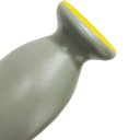Ver imagem 3 de Vaso Garrafa Ravena Decorativo 47x12cm