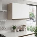 Ver imagem 6 de Armario Aereo Basculante MDF 60 cm Kali 166771 Bianco Toq Branco Nicioli