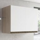 Ver imagem 2 de Armario Aereo Basculante MDF 60 cm Kali 166771 Bianco Toq Branco Nicioli