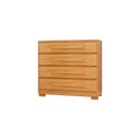 Ver imagem 1 de Cômoda Grande Para Quarto ou Sala Com 4 Gavetas com Puxador 100% MDF Camaru - Miray - Robel Mó