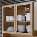 Ver imagem 7 de Armário de Cozinha Compacta 198cm Aurea D02 Amêndola/nude - Mpozenato