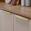 Ver mais imagens de Armário de Cozinha Compacta 198cm Aurea D02 Amêndola/nude - Mpozenato