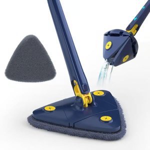 Mop Esfregão Rodo Mágico Triangular Giratório com Refil Top