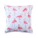 Ver imagem 1 de Capa de Almofada Vivain Estampa Flamingo