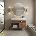 Ver imagem 2 de Balcão New 80 MDF 15mm 2 Gavetas com Tampo e Nicho 80cm Cor Branco - Belizze Móveis