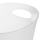 Ver imagem 5 de Kit 6 Baldes de Gelo 4,5l Plástico Transparente 23,5cm com Alça Bebidas Champanhes Espumantes