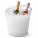 Ver imagem 4 de Kit 6 Baldes de Gelo 4,5l Plástico Transparente 23,5cm com Alça Bebidas Champanhes Espumantes
