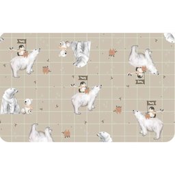 Toalha de Banho Bebê Polar Capuccino Capuz 87x88 Cm - Hug - 2
