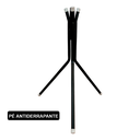 Ver imagem 5 de Cabideiro Mancebo Organizador de Chão para Roupa com 12 Ganchos em Aço Reforçado 170cm Desmontável