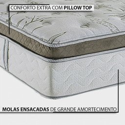 Cama Box Herval Imperatore Eco Bamboo King De 203cmx193cm - 6