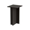 Ver imagem 4 de Mesa de Cabeceira Kyoto MDP Moderno Preto Mercado Das Prateleiras
