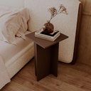 Ver imagem 2 de Mesa de Cabeceira Kyoto MDP Moderno Preto Mercado Das Prateleiras