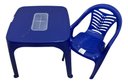 Ver imagem 1 de Mesa Infantil Azul + 01 Cadeira Infantil Plasnorthon Kit