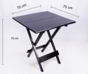 Ver imagem 3 de Mesa Dobrável Preto