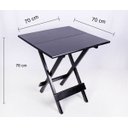 Ver imagem 3 de Mesa Dobrável Preto