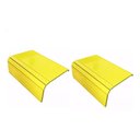 Ver imagem 3 de Esteira Decorativa Laqueada Apoio Suporte Sofá Lisa Amarelo