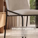 Ver imagem 7 de Kit com 6 Cadeiras para Sala de Jantar Rubi