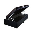 Ver imagem 1 de Cama Box Baú Solteiro Colchão Classic Molaensacada + Box Preto