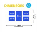 Ver imagem 2 de Conjunto Kit 5 Quadros Decorativos Feminino Floral Geometrico Quarto Sala