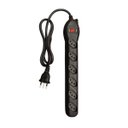 Ver imagem 2 de Filtro De Linha Qualitronix 6 Tomadas Bivolt Preto - Qfl6