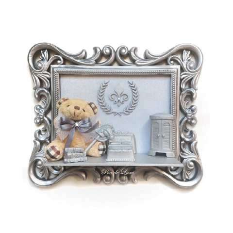 Quadrinho Decorativo Infantil Ursinho Luxo