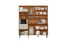 Ver imagem 3 de Kit Cozinha Viena C/ 7 Portas e 3 Gavetas Jequitiba/off White - Lukaliam