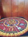 Ver imagem 3 de Toalha Esoterica Tarot Runas 7 Pedras Elementos Ciganos Saquinho Cx Mdf