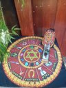 Ver imagem 5 de Toalha Esoterica Tarot Runas 7 Pedras Elementos Ciganos Saquinho Cx Mdf