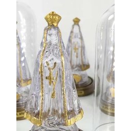 Kit 10 Imagem Nossa Senhora Aparecida Luminária Led - Azul - 2