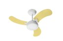 Ver imagem 1 de Ventilador Teto New LED Colors Branco 3 Pás Amrl 110 V 130 W