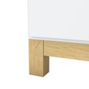 Ver imagem 6 de Cômoda Infantil Estrela Cadente com Porta e 3 Gavetas Branco Fosco - Móveis Henn