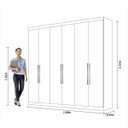 Ver imagem 4 de Guarda-Roupa Casal 6 Portas Ana Panan Móveis