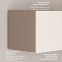 Ver imagem 7 de Ponte Mesa de Cabeceira 100% Mdf 1 Porta Orion CabeCasa MadeiraOriginals