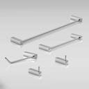 Ver imagem 3 de Kit de Acessórios para Banheiro Escovado 5 Peças 2070tr Grego Metal