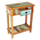 Ver imagem 2 de Aparador Tradicional Madeira Demolição 70cm 1 Gaveta - Pátina