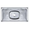 Pia Aço Inox com Cuba Bella 100x53cm Franke - 1