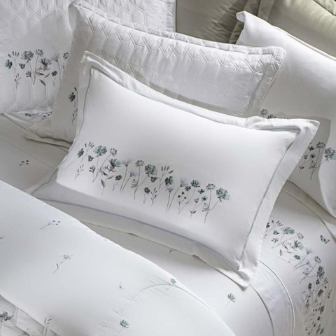 Jogo de Cama Queen 300 Fios Lázio Niel - Casa K Estampado