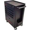 Ver imagem 4 de Carrinho para Ferramentas 5 Gavetas com Suporte Torquímetro Preto Gedore