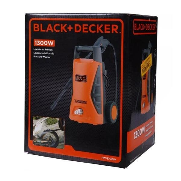 Lavadora Alta Pressão Black & Decker BEPW1600 1300W Portatil 110Bar Auto  Succção na Americanas Empresas