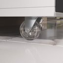 Ver imagem 3 de Conjunto de Gabinete Banheiro Creta 80cm (gabinete+cuba+espelheira) Branco Preto