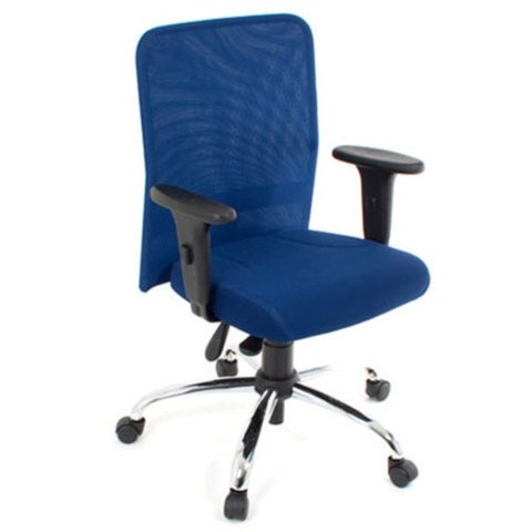Poltrona Digitador com Braços Linha Tela Mesh