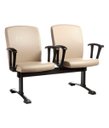 Ver imagem 1 de Poltrona Diretor em Longarina com 2 Lugares Linha Alpha