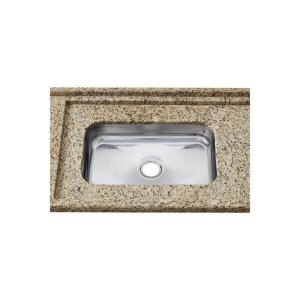 Pia de Granito com Cuba em Inox Master Max 180cm Amarelo Ornamental