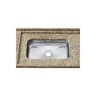 Pia de Granito com Cuba em Inox Master Max 180cm Amarelo Ornamental - 1