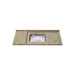 Pia de Granito com Cuba em Inox Master Max 180cm Amarelo Ornamental - 3